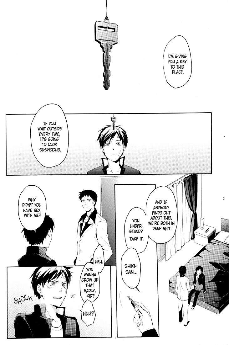 (C78) [WORLD BOX, Bon's (Yuu, Sumeragi Sora)] 2-nen to 8-kagetsu no Kiseki | A Journey of 2 Years and 8 Months (Durarara!!) [English] [ebil_trio] page 41 full