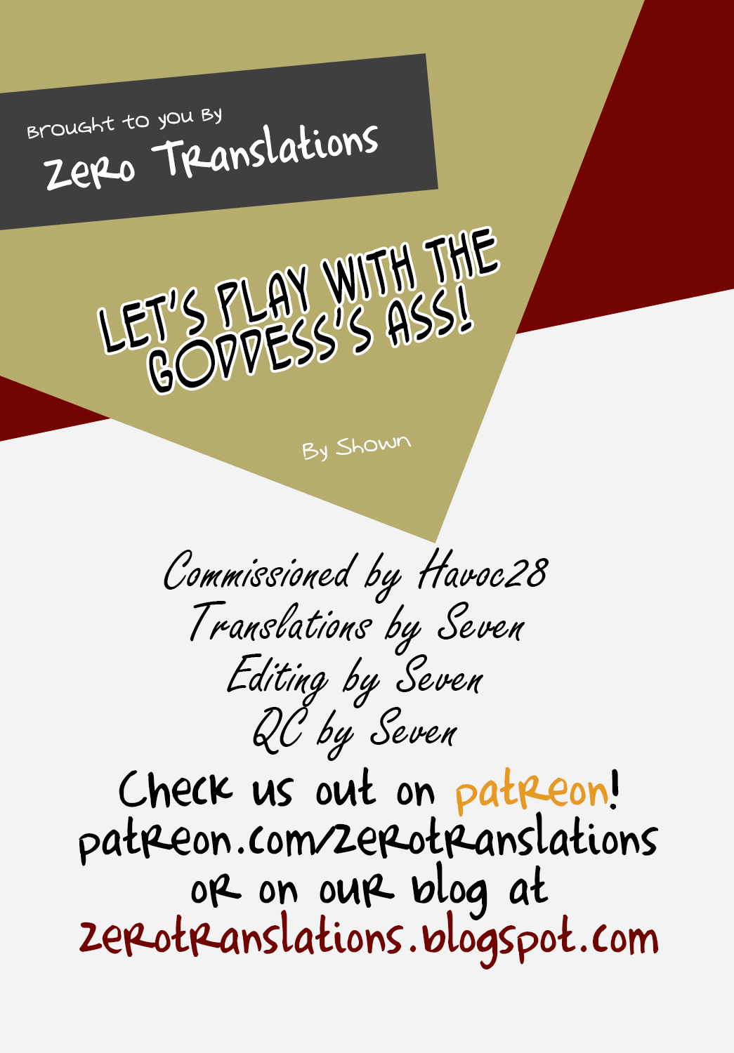 [Sagittarius (Shown)] Megami no Koumon de Asobou! | Let's Play with the Goddess's Ass (Fate/Grand Order) [English] [Zero Translations] [Digital] page 5 full