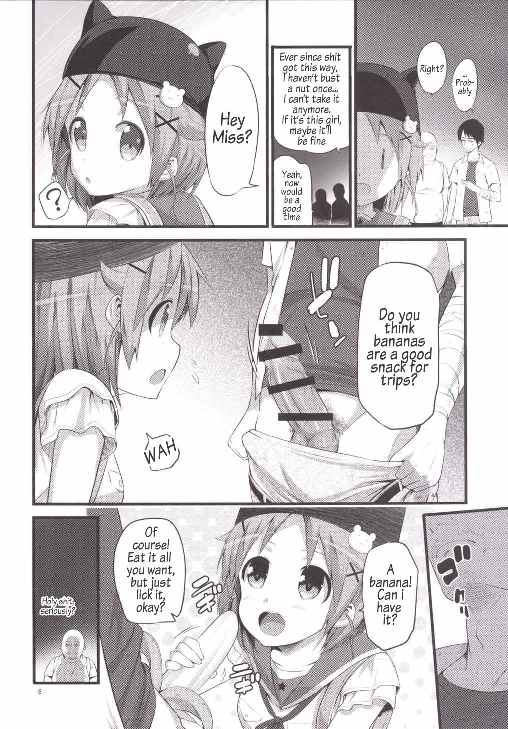 (SC2015 Autumn) [88 Gou (Ooishi Chuuni)] Banana wa Oyatsu ni Hairimasen (Gakkou Gurashi!) [English] [AkazaChan] page 5 full