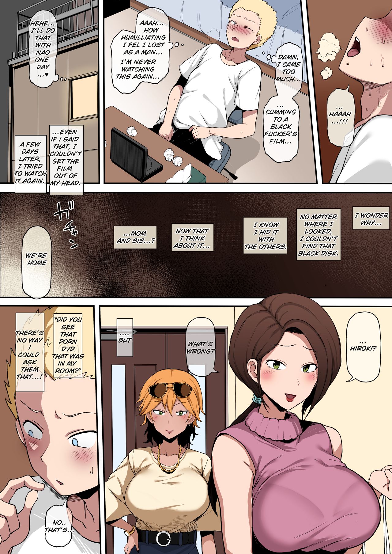 [Terasu MC] Kokujin no Tenkousei NTR ru - Complete [English] [Colorized] [Decensored] page 28 full