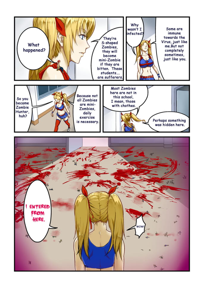 [GTSVivian] Zombie School page 12 full