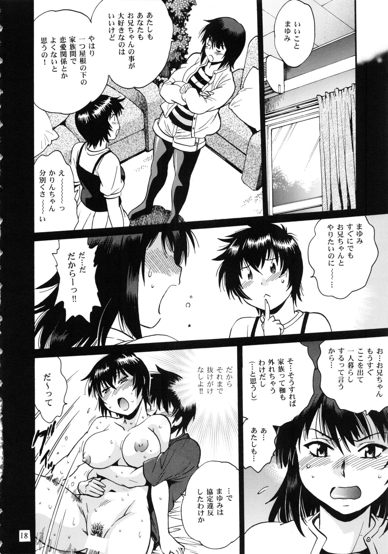 (C94) [Studio Katsudon (Manabe Jouji)] Jitsumai ni Shimasu ka Soretomo Gimai ni Shimasu ka page 17 full