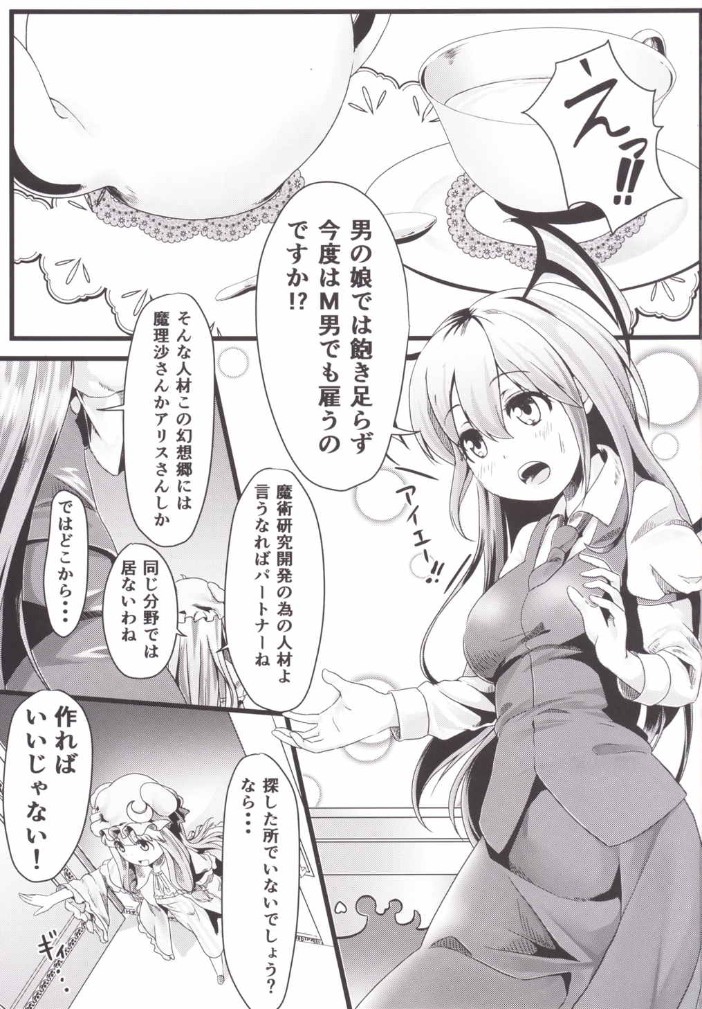 (Shuuki Reitaisai 2) [FSS (Shena Excel)] Aphrodisiac Pickled Homunculus (Touhou Project) page 2 full