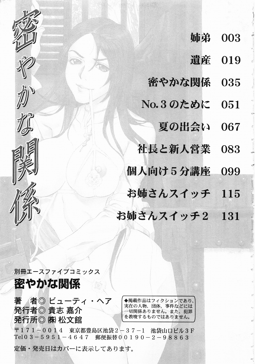 [Beauty Hair] Hisoyaka No Kankei (Privately Intimacy) page 148 full