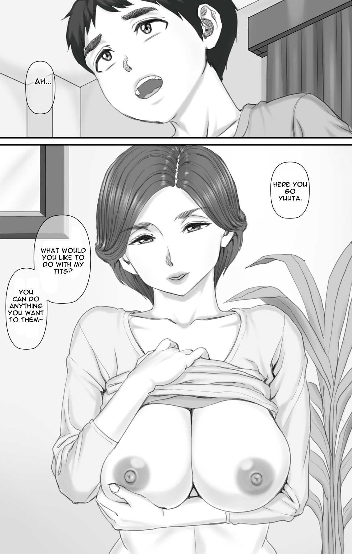 [Ponkotsu Damashii] Boku no Kanojo wa 40-sai no Hitozuma de Mama no Tomodachi | My Girlfriend is my mom's friend - A 40 year old housewife [English] [Jashinslayer] page 51 full