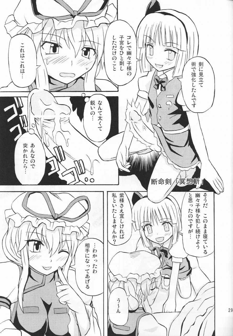 (Reitaisai 2) [Takakuya (Takaku Toshihiko)] Touhou Youjo Ranbu 3 (Touhou Project) page 28 full