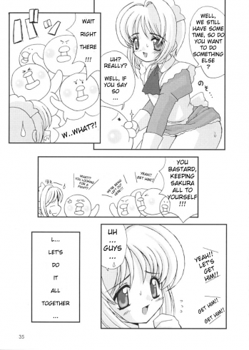 (C58) [Chokudoukan (Marcy Dog, Hormone Koijirou)] Please Teach Me 3. (Cardcaptor Sakura) [English] - page 34