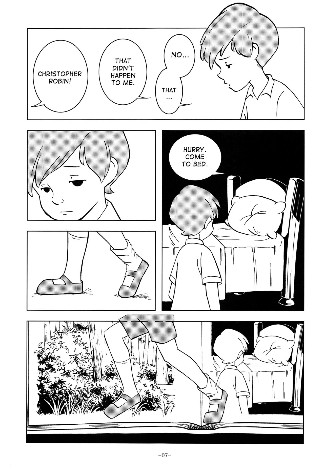 (ShotaFes 2) [Okashi Tai (Kin no Tamamushi)] Christopher Robin to Himitsu no Mori (Winnie the Pooh) [English] [desudesu] page 6 full