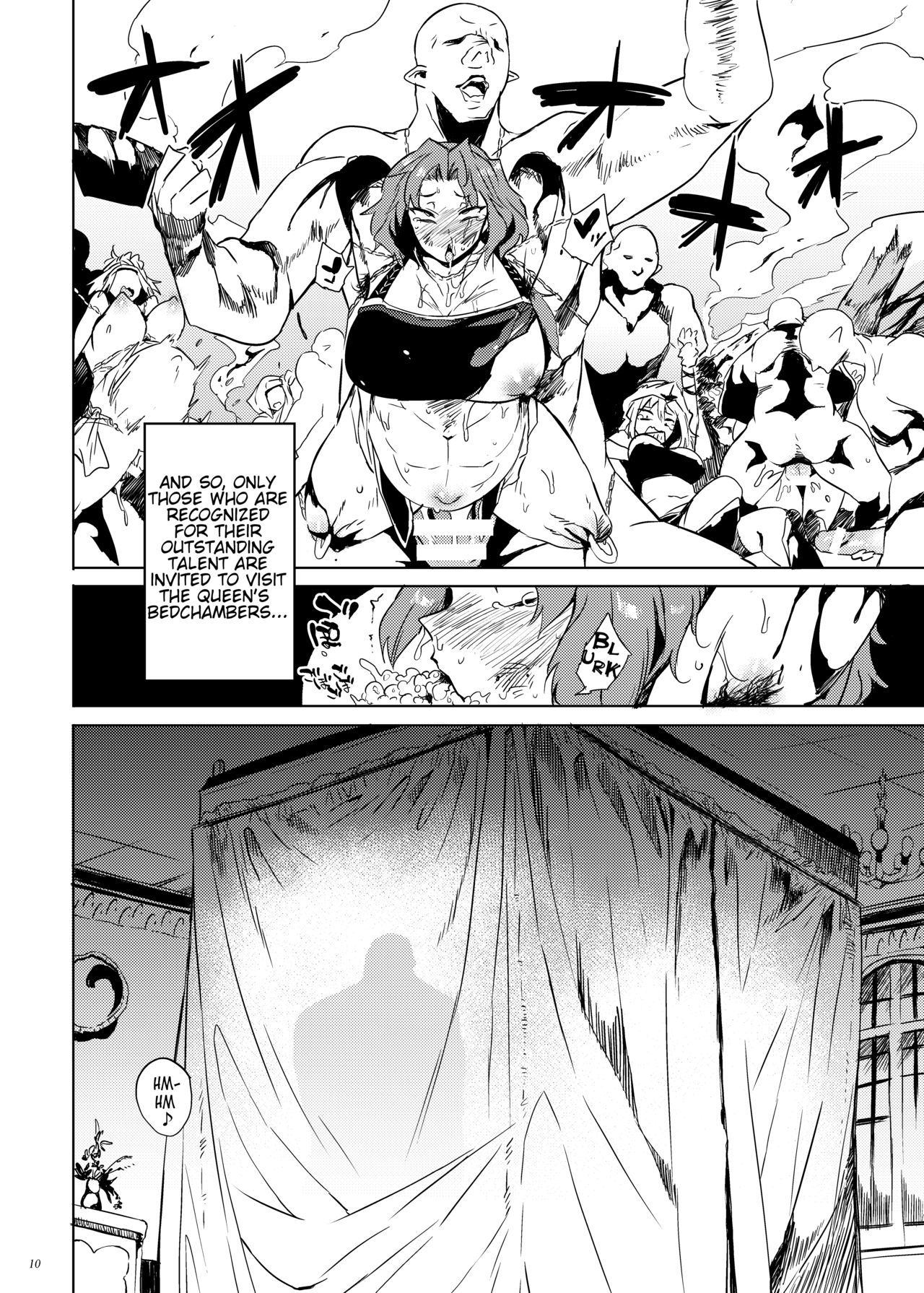 [Puppukupu (Kawaisaw)] Orc no Ohime-sama wa Ranshi ga Tsuyosugiru | An Orc Princess's Eggs Are Crazy Strong! [English] [Digital] page 9 full