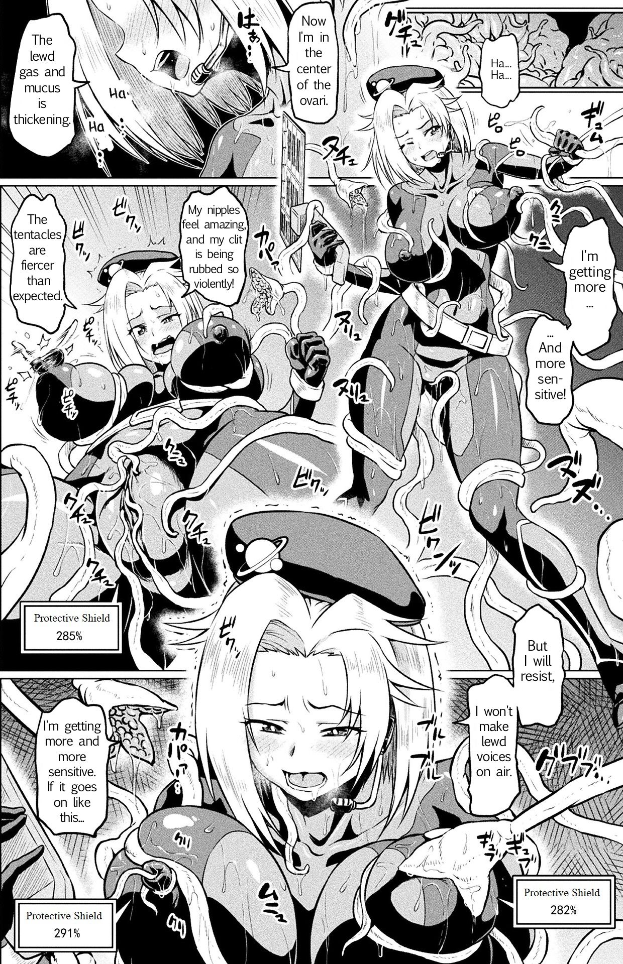 [Ahemaru] Totsugeki Chousa!! Space Scoop (2D Comic Magazine Ero Status de Heroine Kaibou Ryoujoku Keikenchi Joushouchuu! Vol. 1) [English] [Anon] [Digital] page 4 full