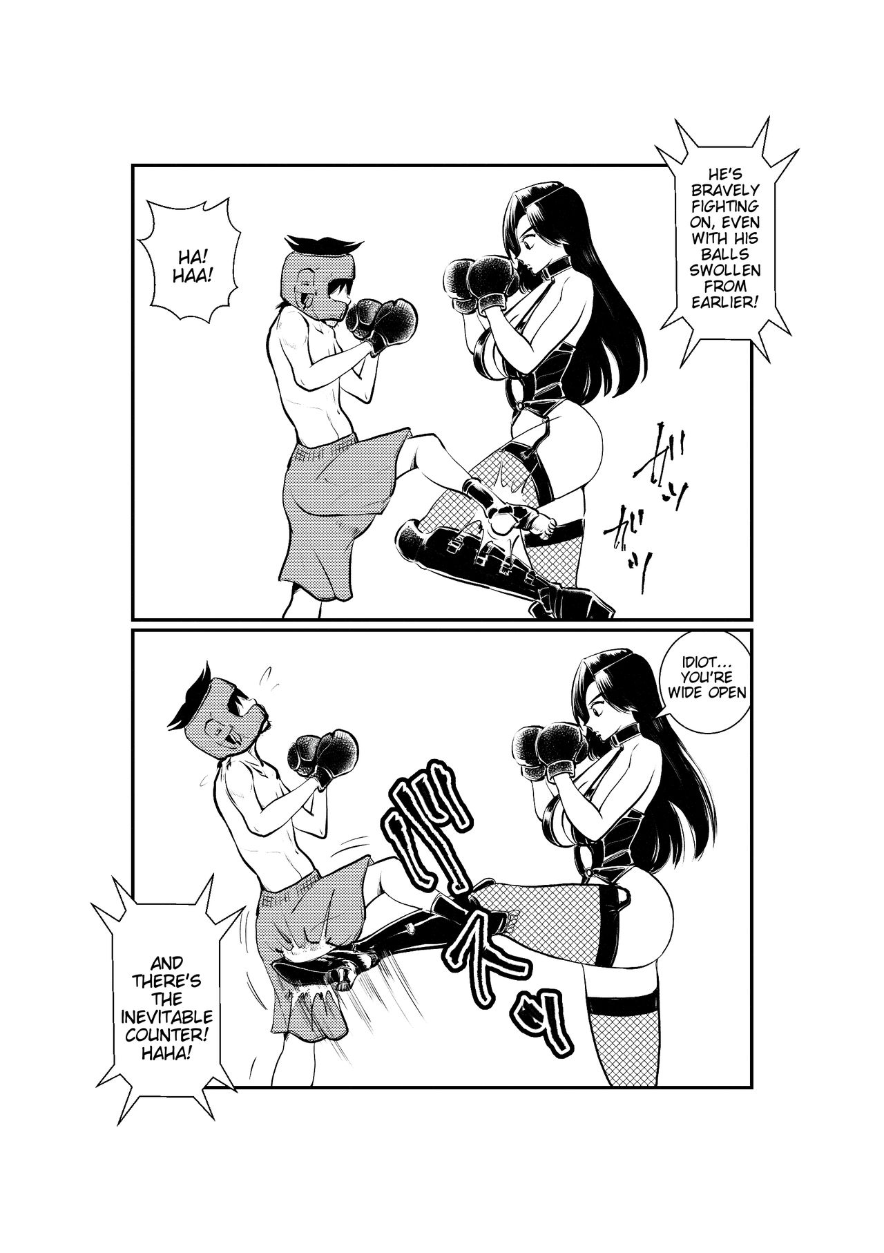 [Pecan (Makunouchi)] Monzetsu! Mix Fight | Painful KO! Mixed Fighting [English] [Tigoris Translates] page 13 full