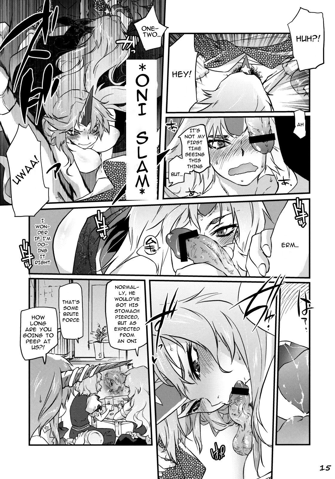 (Reitaisai 8EX) [Rapid Rabbit (Tomotsuka Haruomi)] Ikkaku no Sho (Touhou Project) [english]{fumin} page 14 full