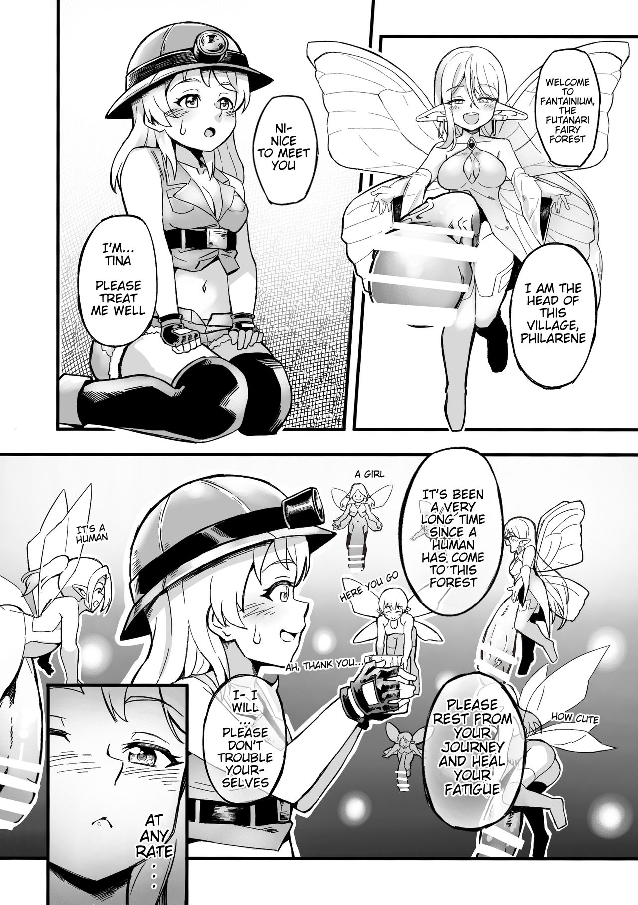 [Michomicho Koubou (Michomicho)] Futanari Yousei no Mori | Futanari Fairy Forest [English] page 8 full