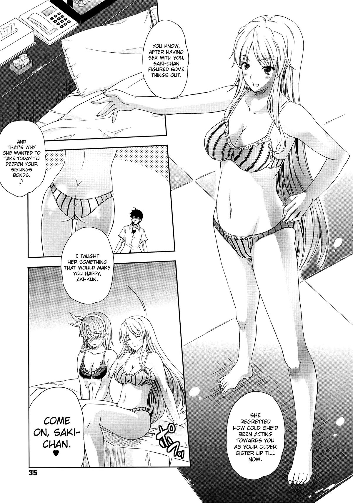 [Nanase Mizuho] Older Sister Little Brother Older Sister Ch. 1-2 [English][Decensored] page 29 full