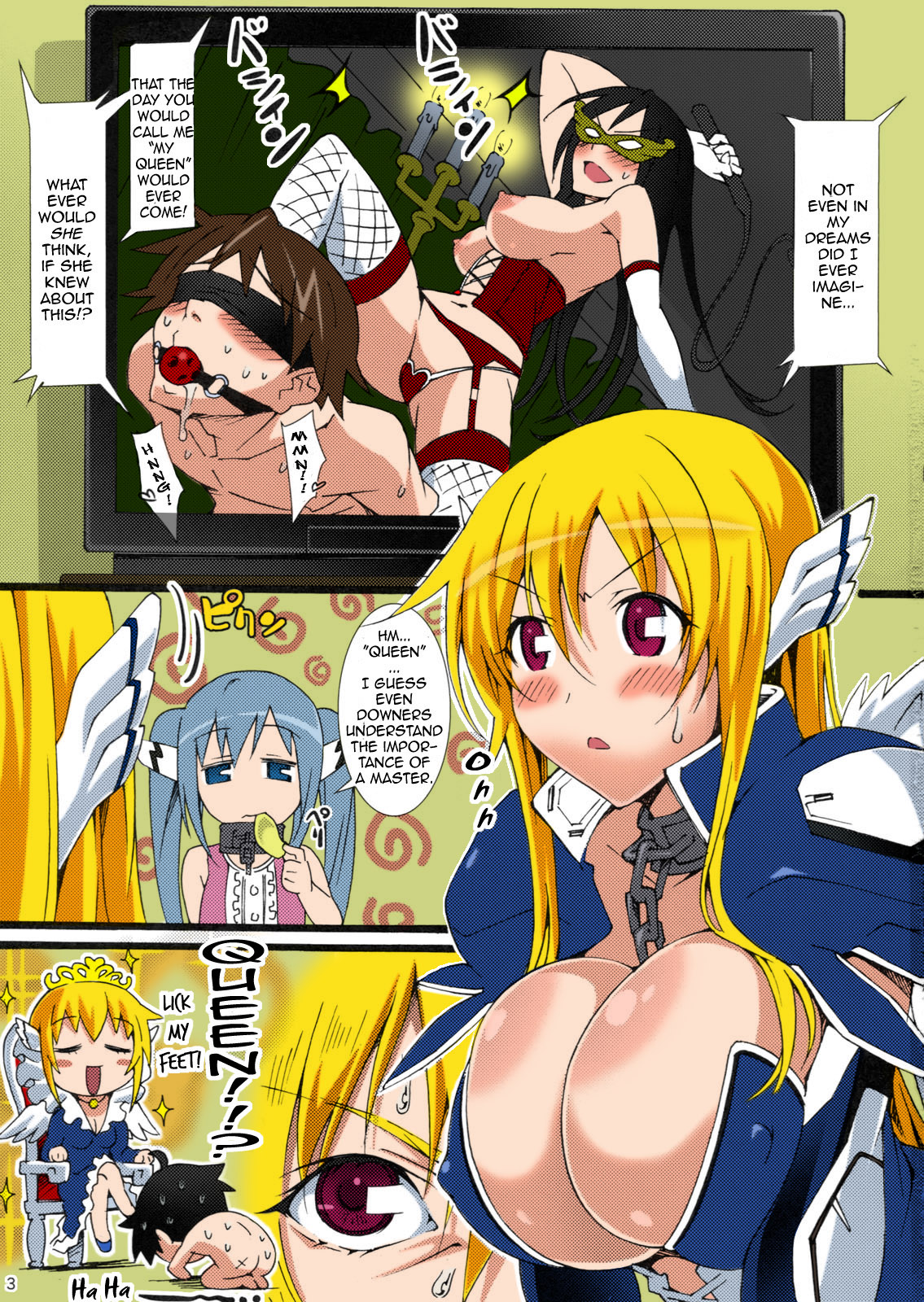 (C80) [pinvise (Suzutsuki Kurara)] Tennen Tenshi no XX Ressun (Sora no Otoshimono) [English] [Decensored] [Colorized] page 2 full