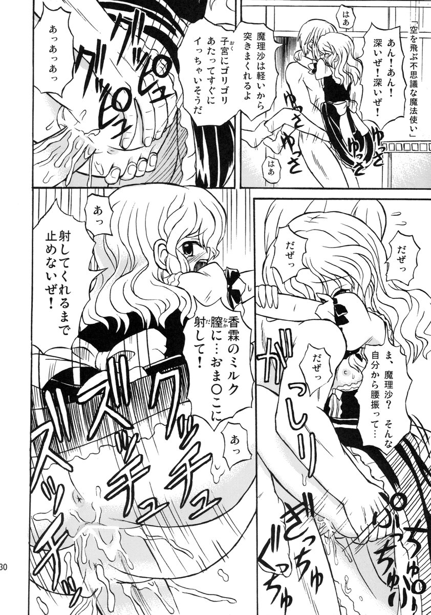 (C71) [Takakuya (Takaku Toshihiko)] Koristic Violence (Touhou Project) page 30 full