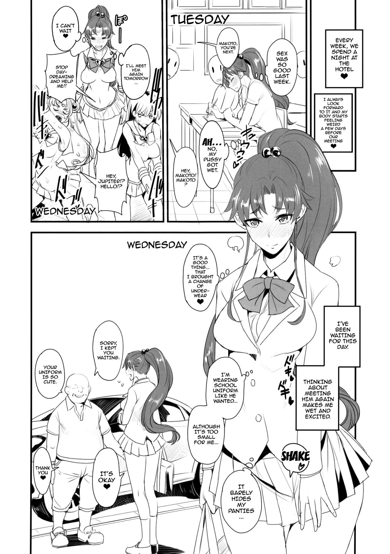 (C90) [Majimeya (Isao)] Getsu Ka Sui Moku Kin Do Nichi 10 (Bishoujo Senshi Sailor Moon) [English] {doujins.com} page 7 full