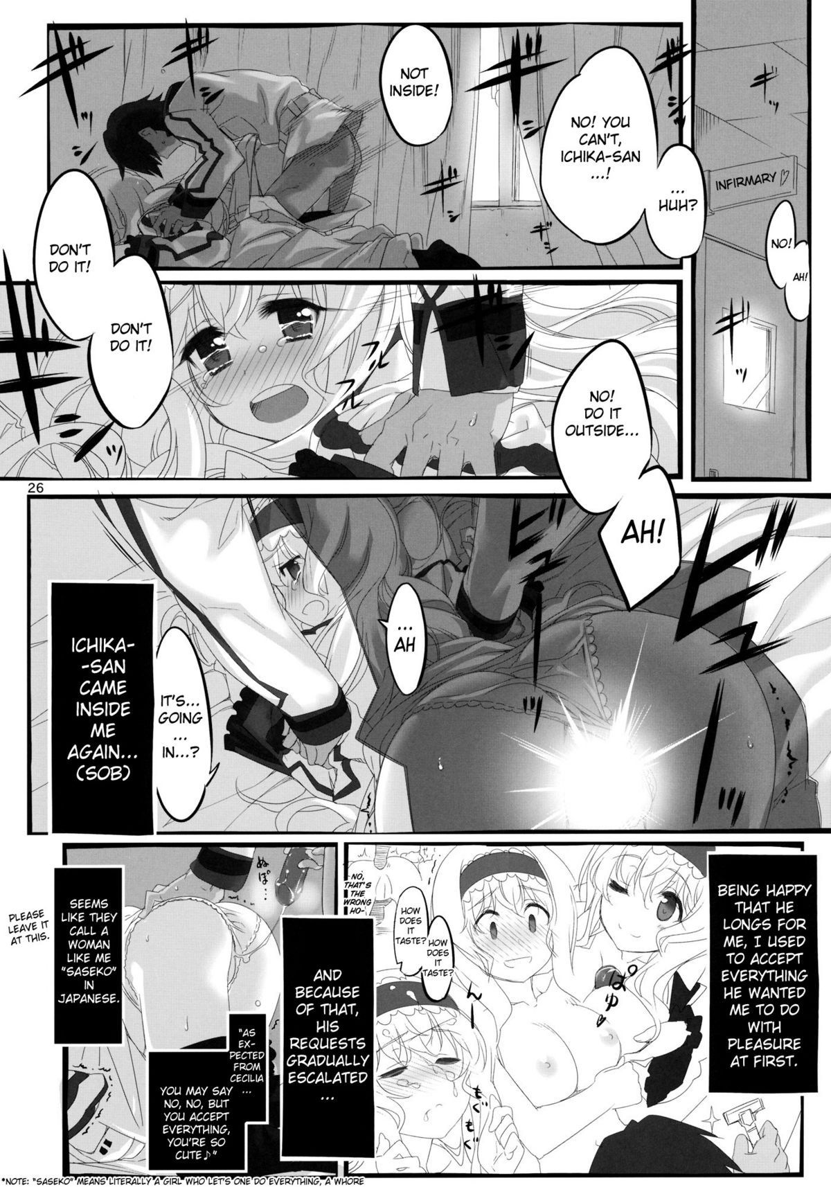 (C80) [Himura Nyuugyou (Himura Kiseki)] Yuuzai Shouko Bukken Sangou | The Evidence of the Guilt - Mark Three (IS <Infinite Stratos>)  [English] {doujin-moe.us} page 25 full