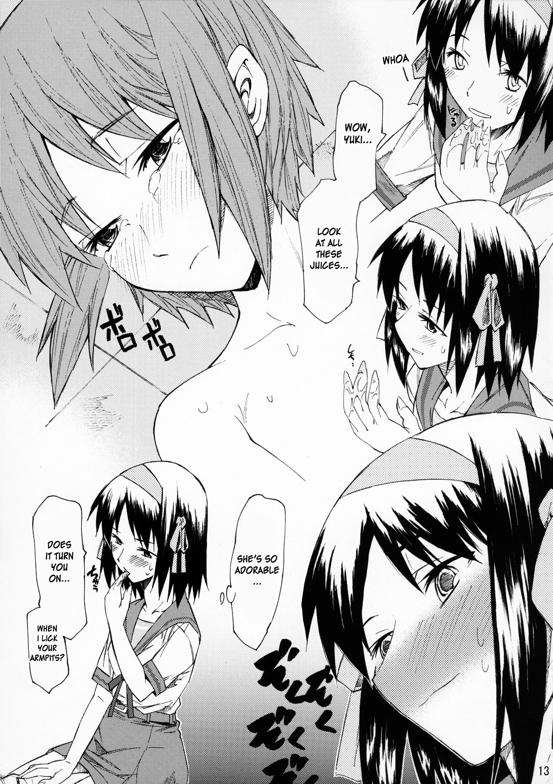 (SC33) [TTT (Miharu)] Yukinko LOVER (The Melancholy of Haruhi Suzumiya) [English] [DesuDesu] page 12 full