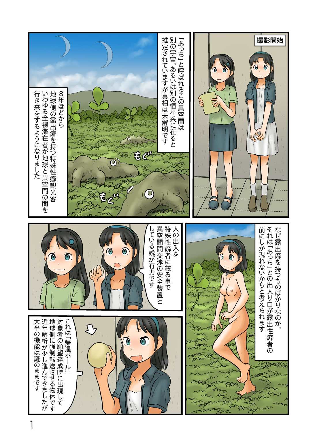 [Awatake (Hirotake Awataka)] Roshutsu kuukan ja na i tokoro ni ki ta [Digital] page 2 full