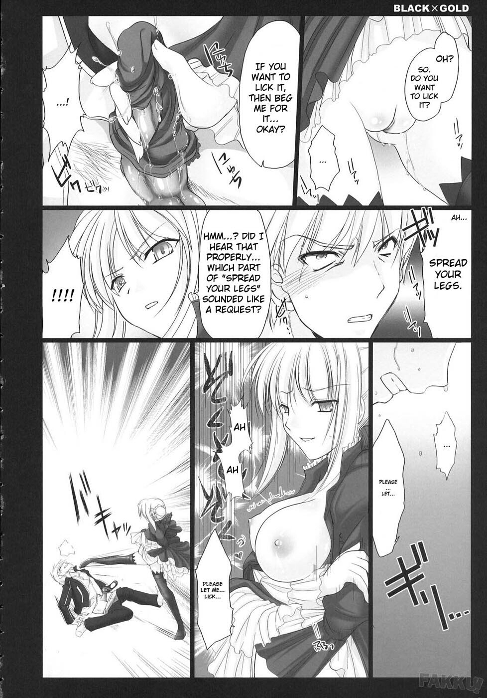 Black x Gold [Comic] [English] page 19 full