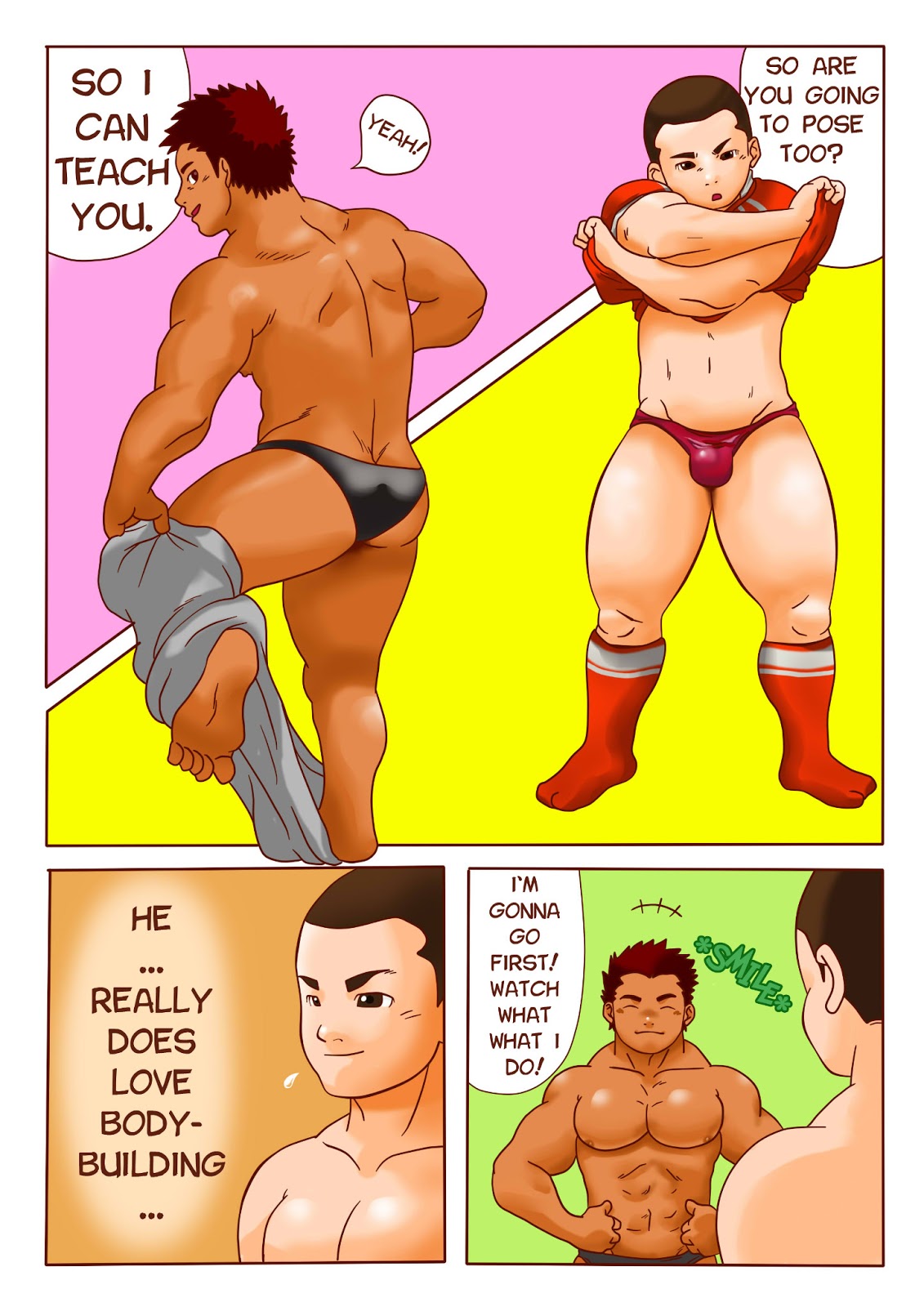 ピョン [Pyon] Rugby x Building part 1 English (in progress) page 12 full