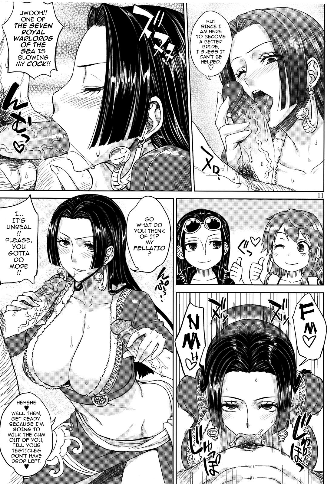 (C81) [Choujikuu Yousai Kachuusha (Denki Shougun)] MEROMERO GIRLS NEW WORLD (One Piece) [English] [darknight] [Decensored] page 10 full