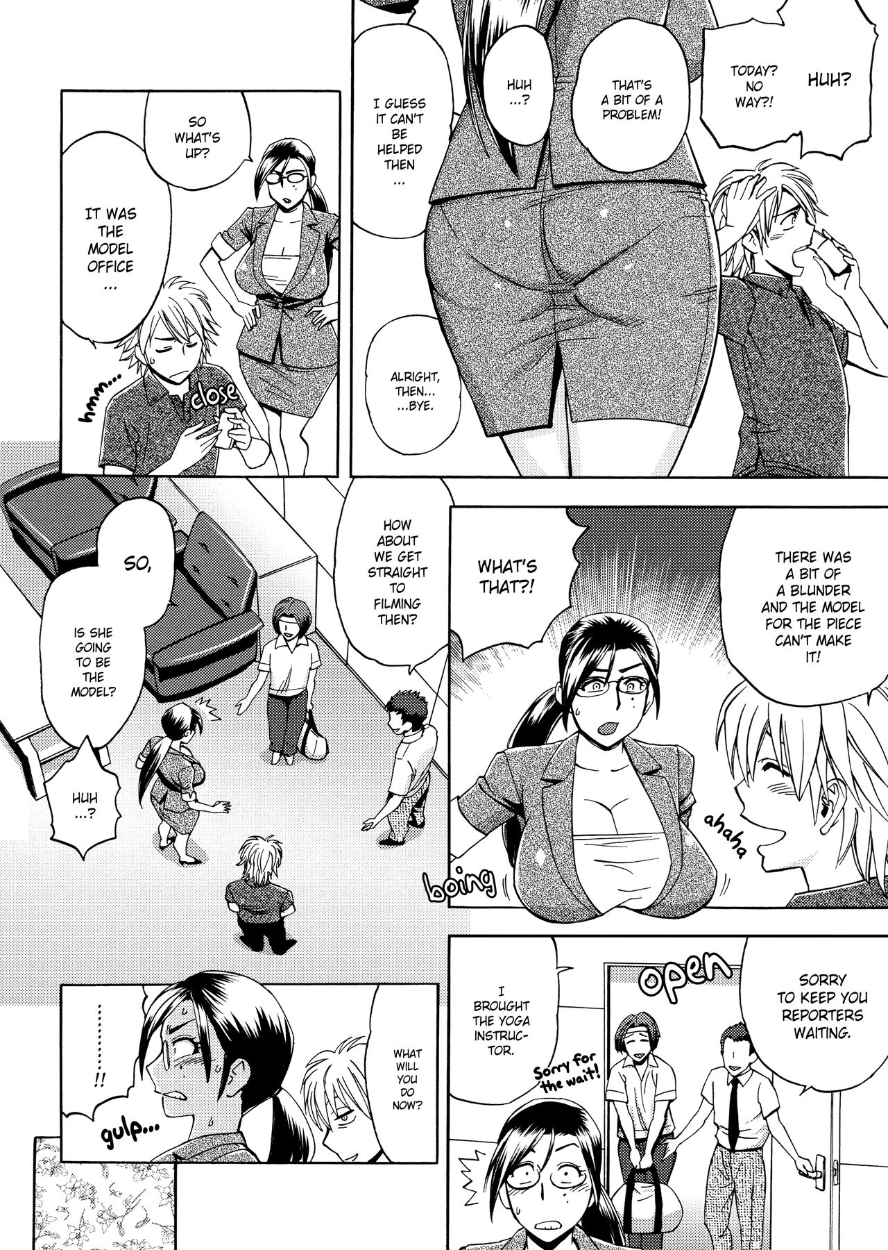 [Tatsunami Youtoku, Yamazaki Masato] Bijin Henshuu-chou no Himitsu | Beautiful Editor-in-Chief's Secret Ch. 1-2 [English] [Forbiddenfetish77] [Decensored] page 30 full
