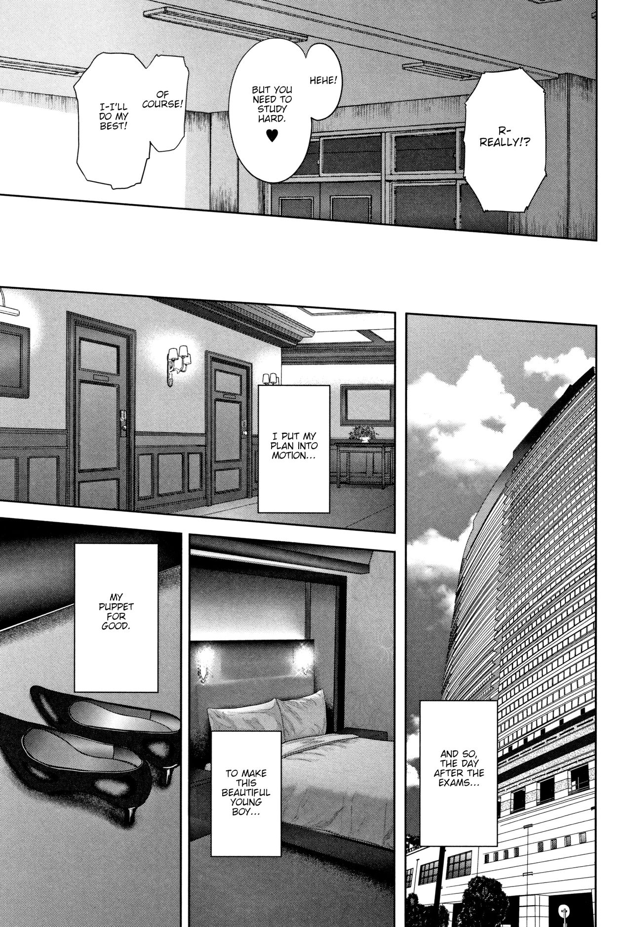 [Otarai Zero] Boku to Sensei to Tomodachi no Mama | Teacher, My Friend's Mom and I Ch. 1-3 [English] {zombii} page 50 full