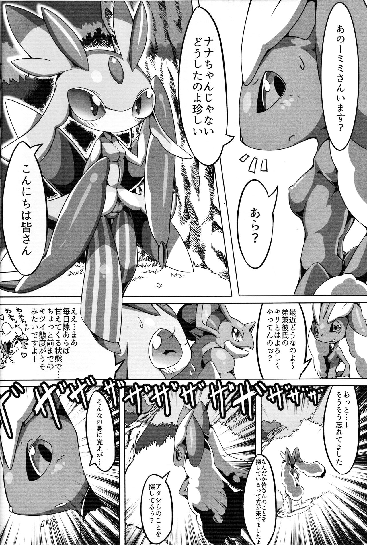 (C91) [Tamanokoshi (tamanosuke)] Nokorimono Niwa Fuku ga Aru !? (Pokémon) page 5 full