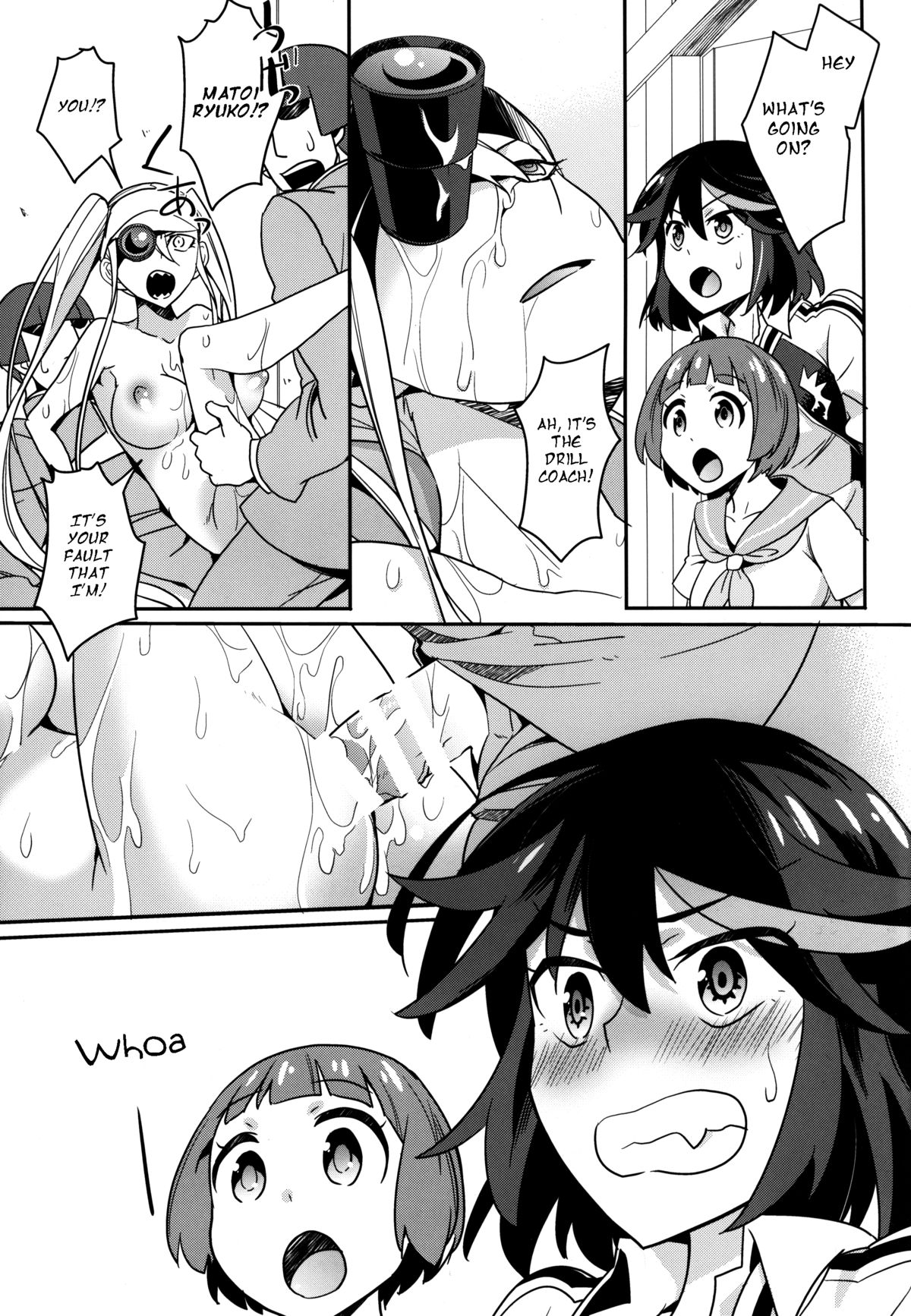 (C85) [Aienkien (Aito Matoko)] Hoshinaki Joseito Slum no Machi (KILL la KILL) [English] =Pineapples r' Us= page 13 full