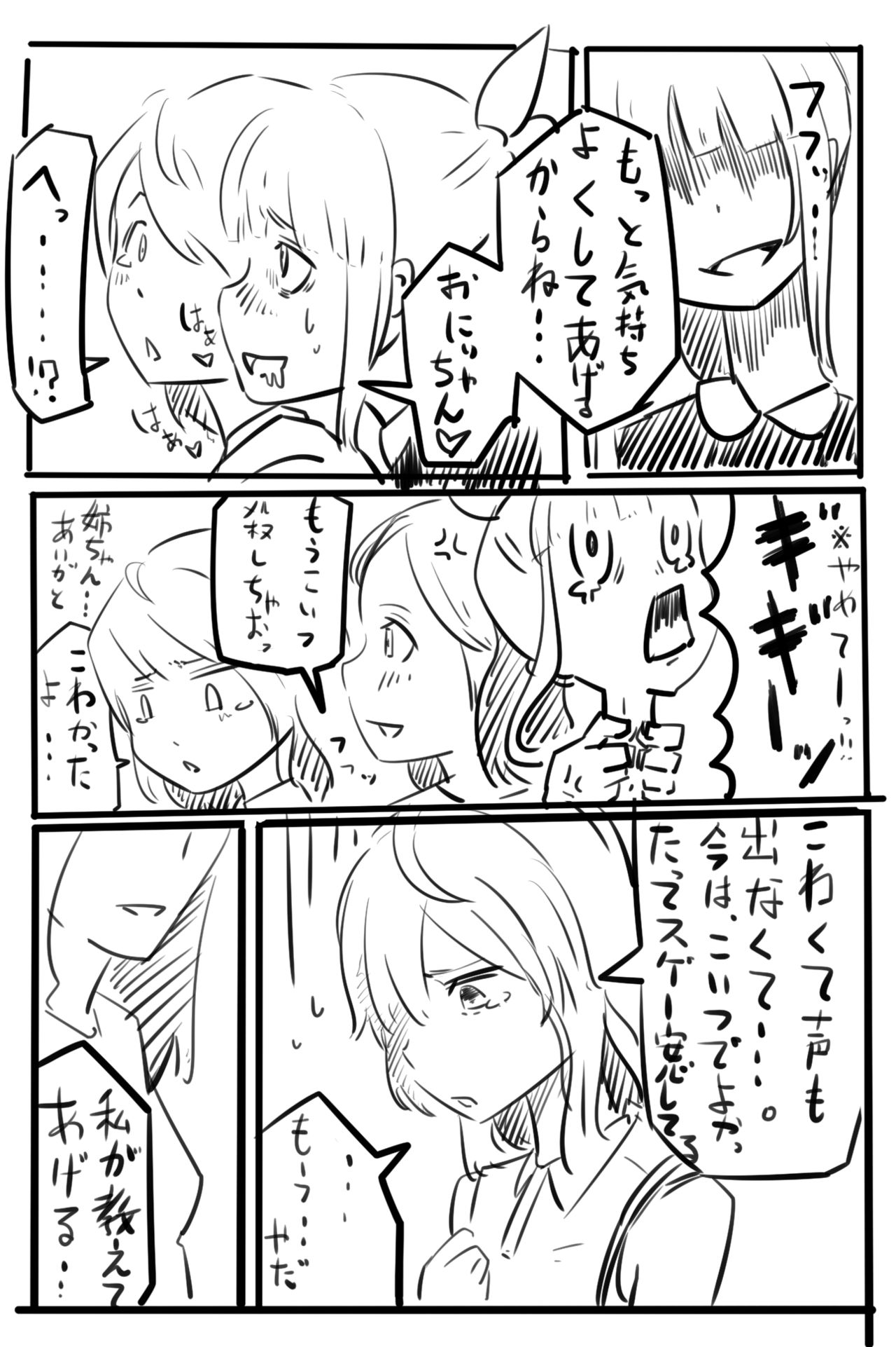 [Poriureta] [TSF]妹「女体化した兄を犯すw」[百合注意]#参 page 4 full