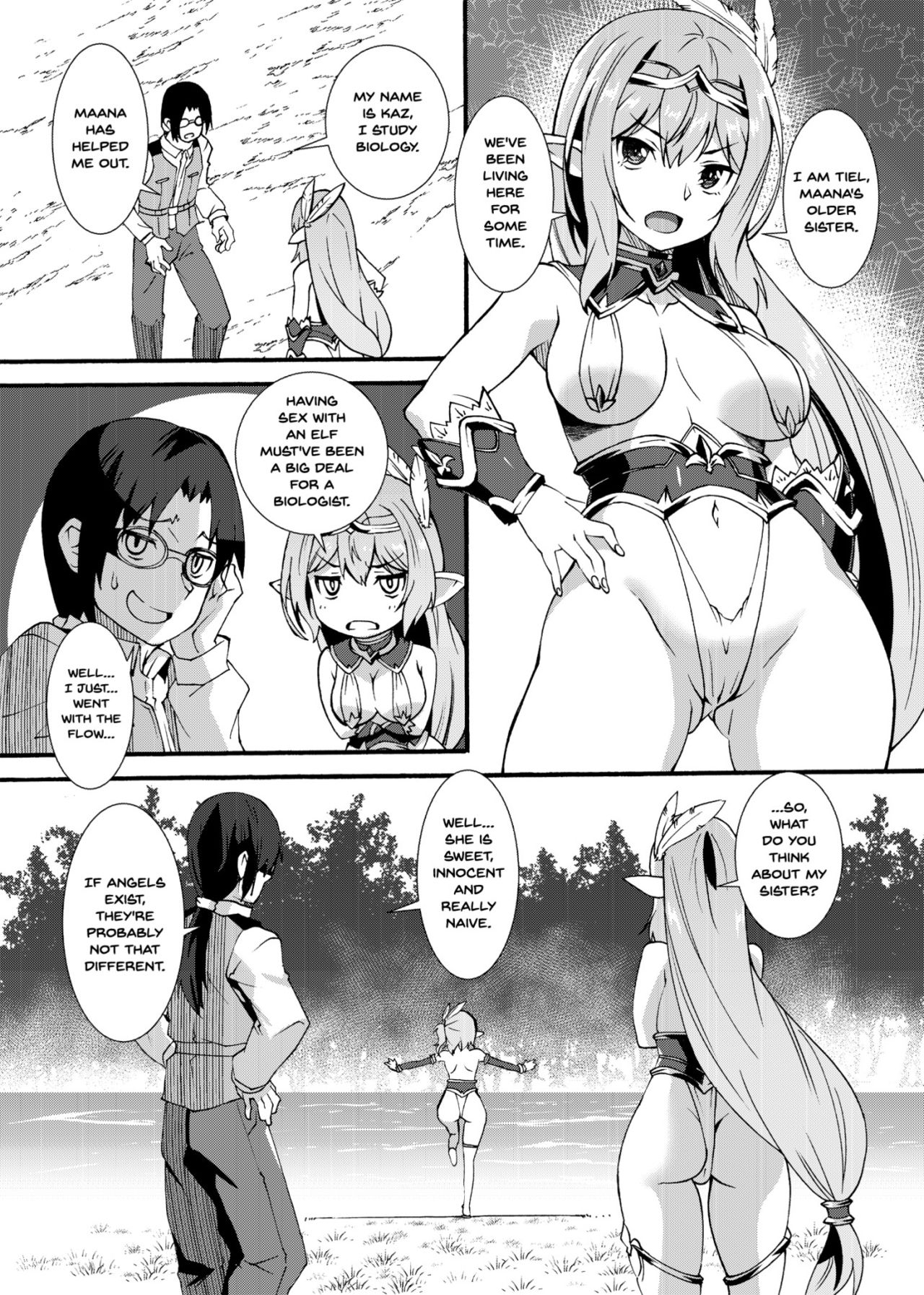 [Makuu Gundan (Shinozuka Atsuto)] Sukebe Elf Tanbouki 2 | Lewd Elf Tanbouki 2 [English] {Doujins.com} [Digital] page 4 full