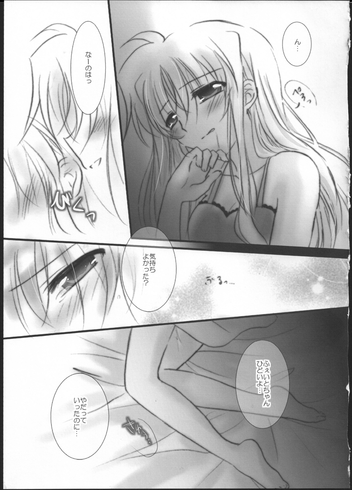 (C83) [Ameiro (Nanashiki)] Hatsu Yoru. (Mahou Shoujo Lyrical Nanoha) page 23 full