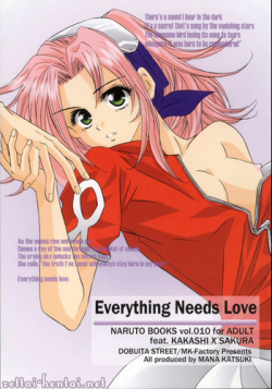 (C63) [Dobuita Street (Katsuki Mana)] Everything Needs Love (Naruto) [English]
