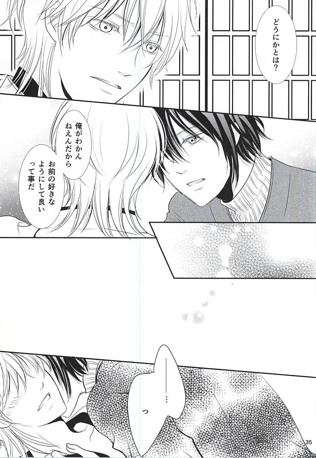 (C88) [Ayayuki (Chima)] Toraware no. (Touken Ranbu) page 32 full