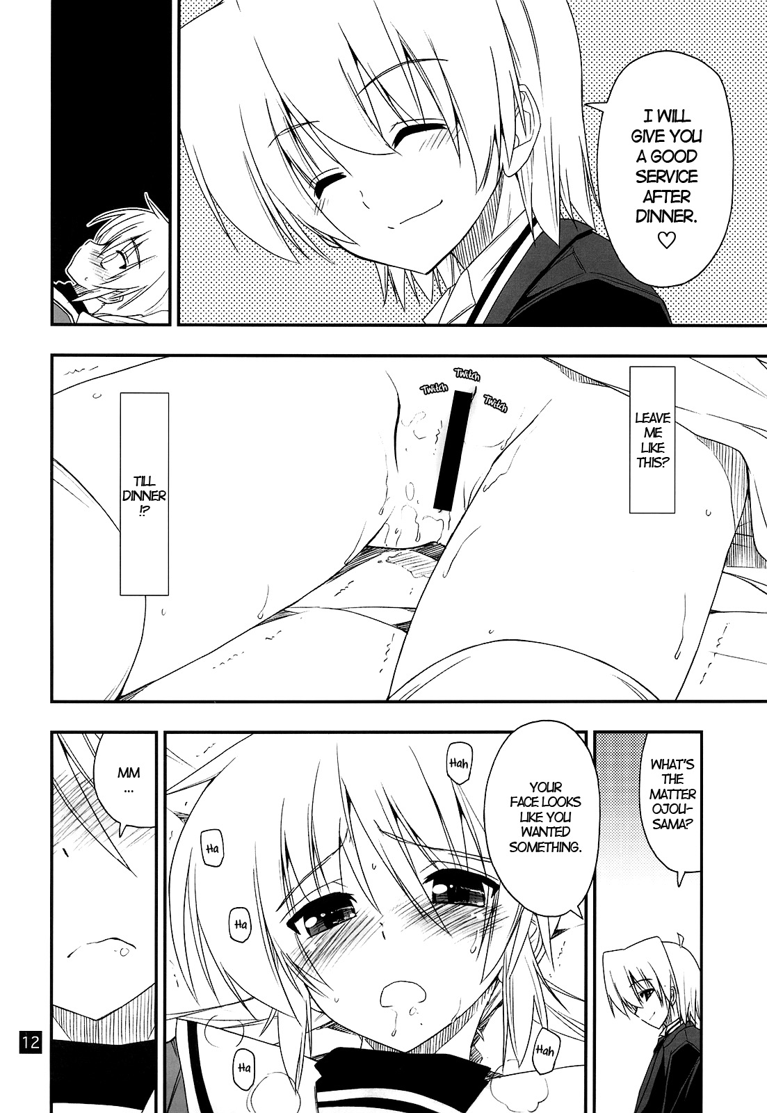 (C76) [Girigiri Nijiiro (Kamino Ryu-ya)] Nanoda!!!! (Hayate no Gotoku!) [English] [UNANIMAS] page 11 full