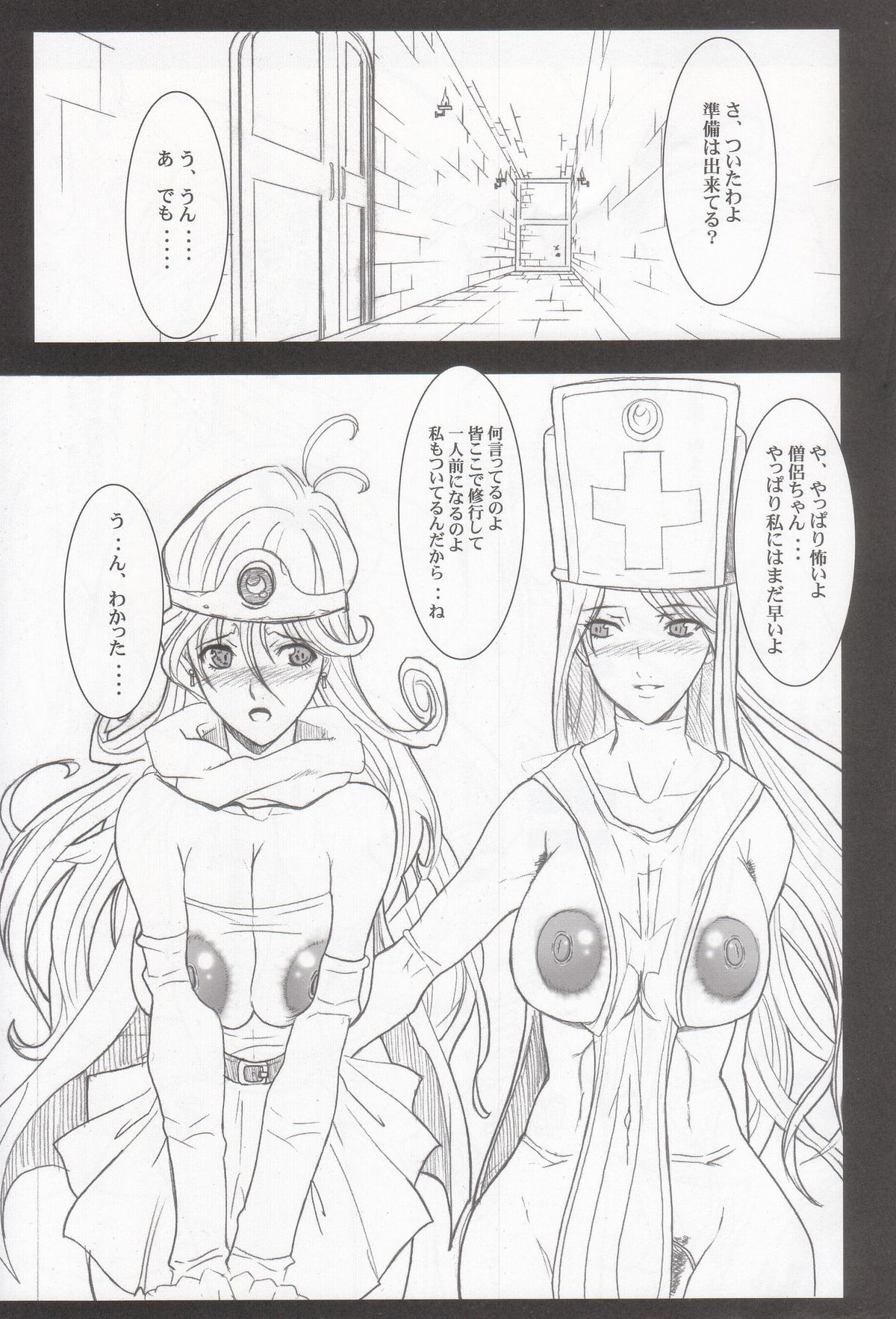 (C68) [Youkai Tamanokoshi (CHIRO)] D&Q II (Dragon Quest III) page 2 full