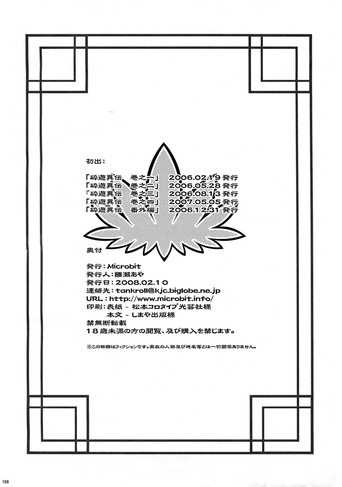 (COMITIA83) [Microbit (Hinase Aya)] Saiyuu Iden Soushuuhen -Ten no Maki- page 158 full