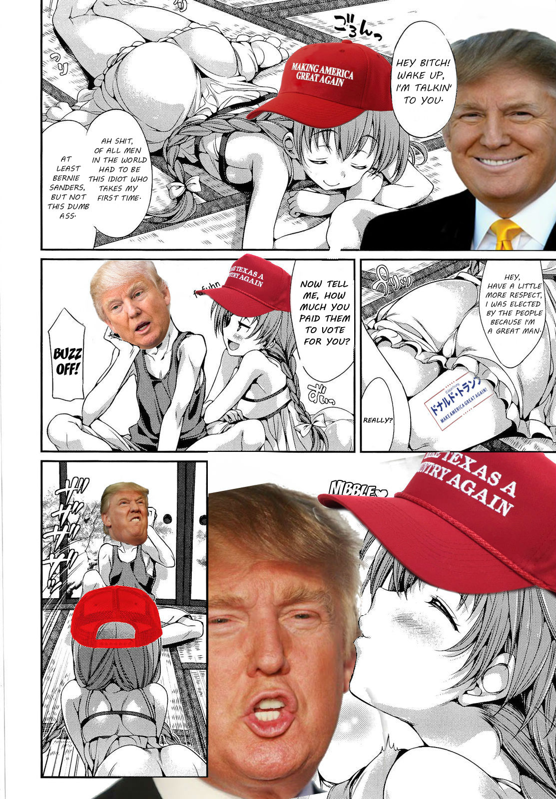 DONALD TRUMP HENTAI page 4 full