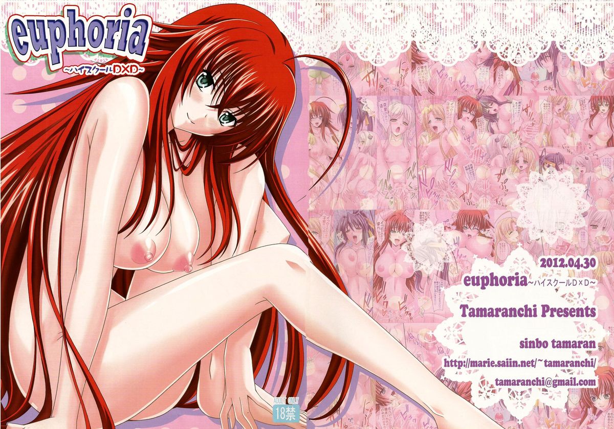 (COMIC1☆6) [Tamaranchi (Shinbo Tamaran)] euphoria ~High School DxD~ (High School DxD) [English] {doujin-moe.us} page 2 full