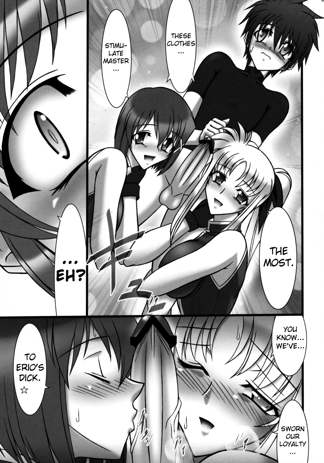 (C75) [AXZ (Hamon Ai)] Angel's stroke 22 Datenshi Gekitsui | Shoot down the Fallen Angel (Mahou Shoujo Lyrical Nanoha) [English] [biribiri] page 4 full