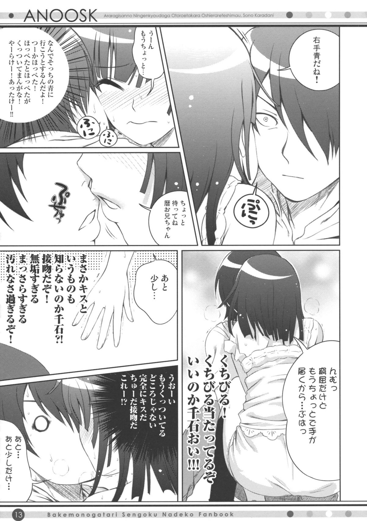 (COMIC1☆4) [40010 1-GO (40010Prototype)] ANOOSK (Bakemonogatari) page 12 full