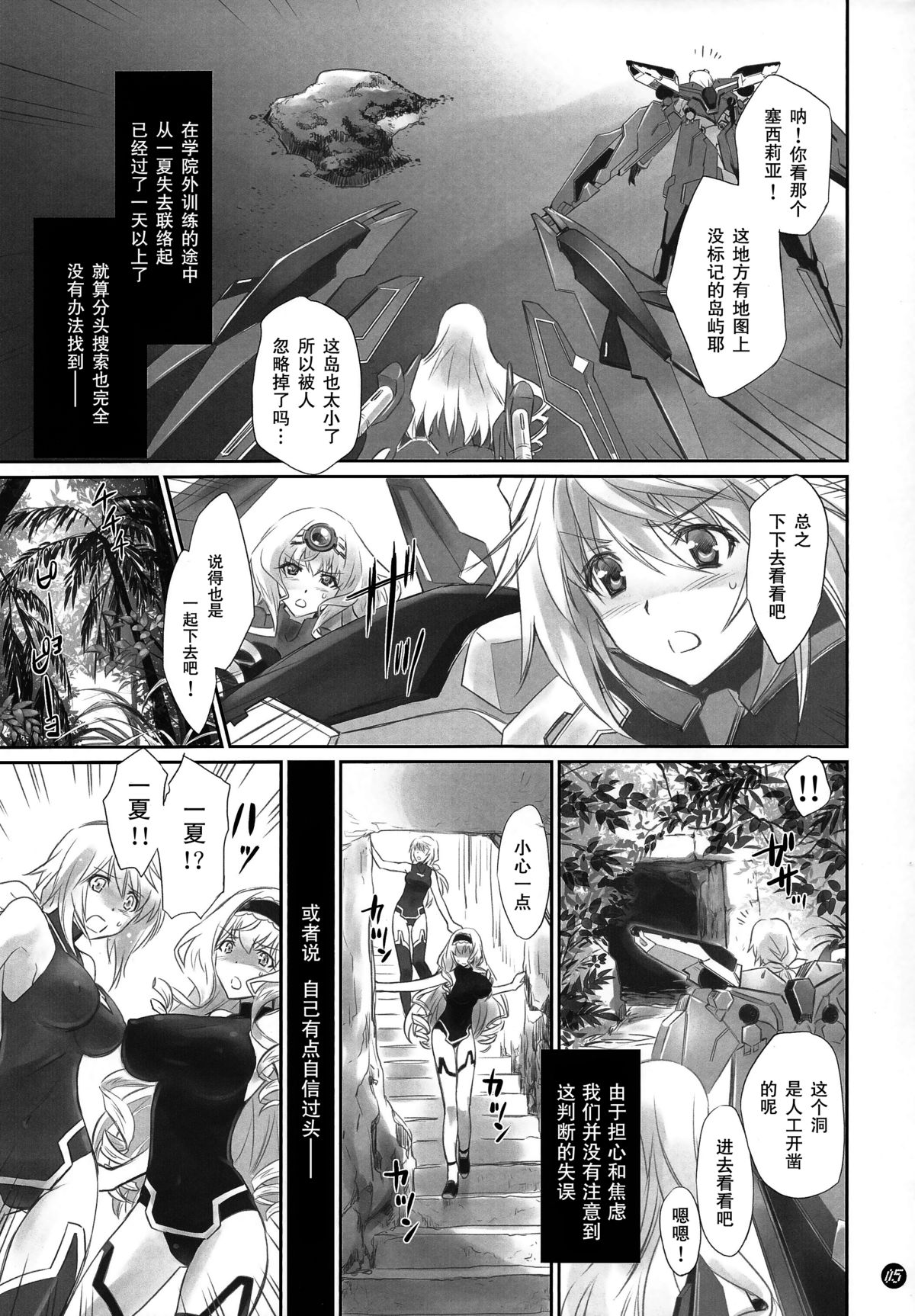 (C86) [Bloody Okojo (Akutagawa Manbou)] I Do My Best For You (Infinite Stratos) [Chinese] [无毒汉化组] page 5 full