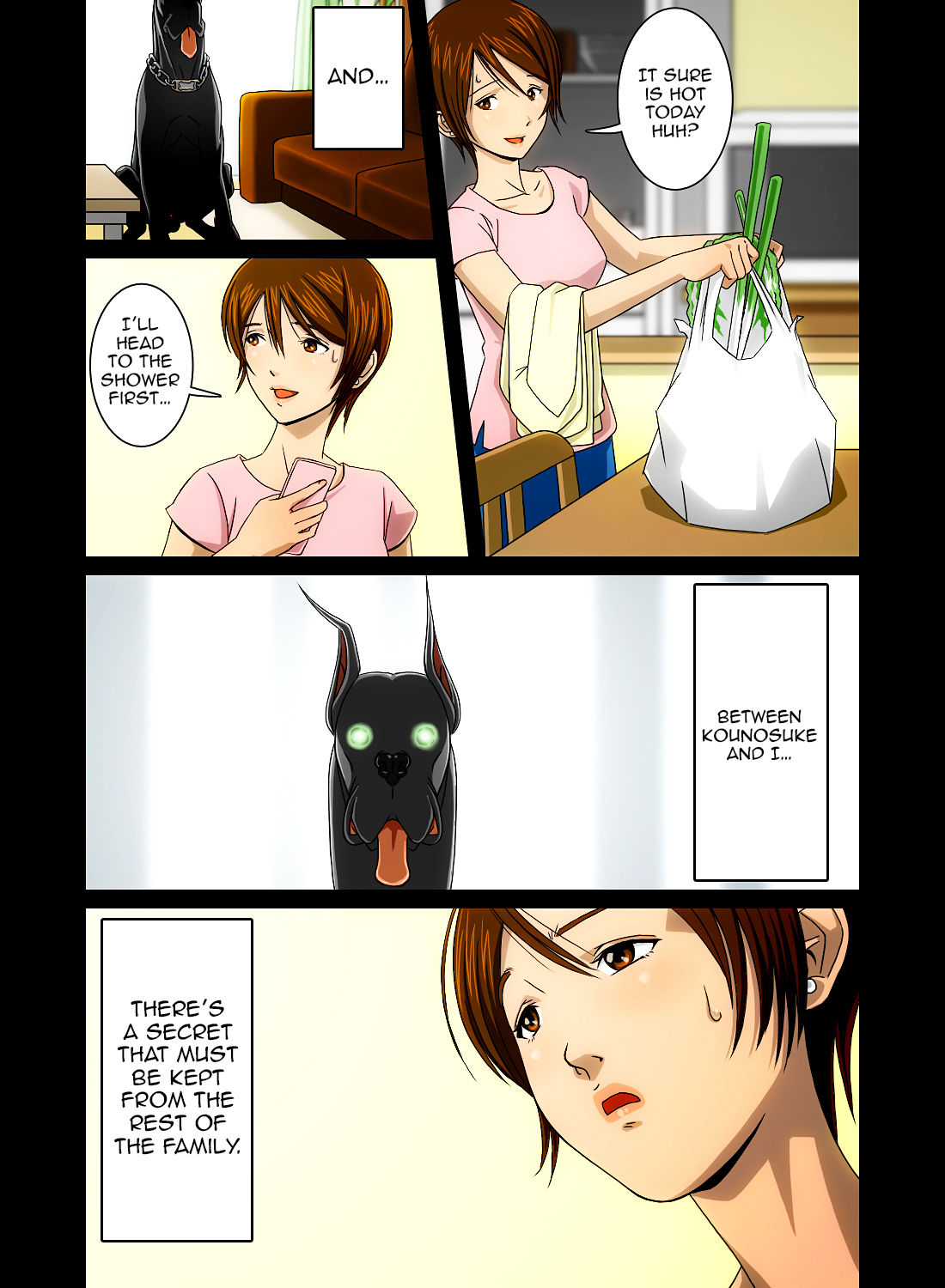 [Bonjin-do] “Wonderful Life” ~Shufu to “Aiken” no Hisoyaka na Gogo~ [English] {Forbidden Fetishh} page 13 full