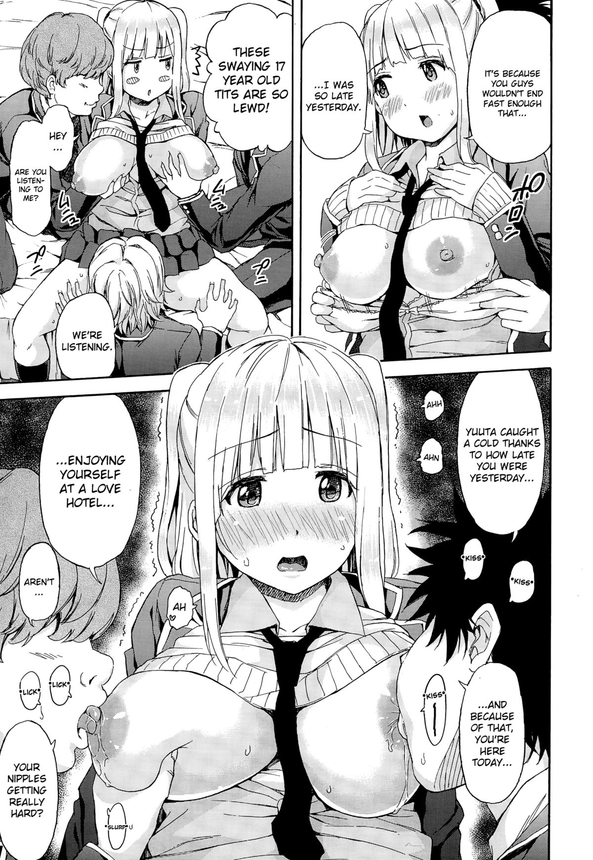 [Higashino Mikan] Kareshi ni Naisho de ❤ | Behind My Boyfriend's Back ❤ (COMIC Koh Vol. 3) [English] [sureok1] page 7 full