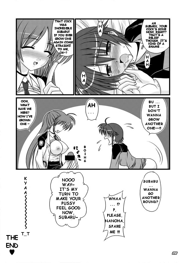 (C72) [KDFT (Tsukune-Ya)] Libido Heart [Magical Girl Lyrical Nanoha] [English] page 19 full