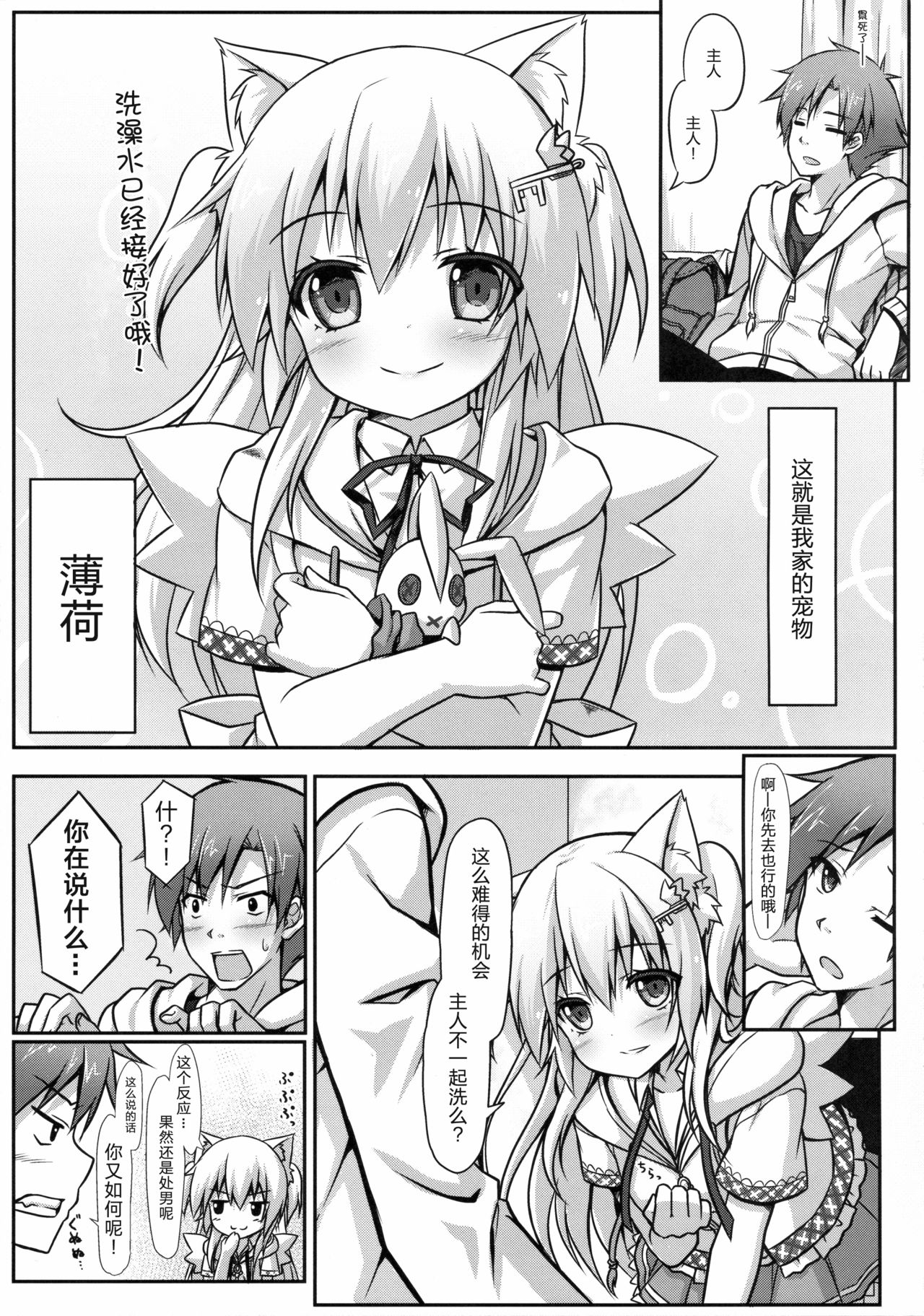 (C85) [Animal Herb (Yano Mitsuki)] Uchi no Pet Jijou [Chinese] [绅士仓库汉化] page 5 full