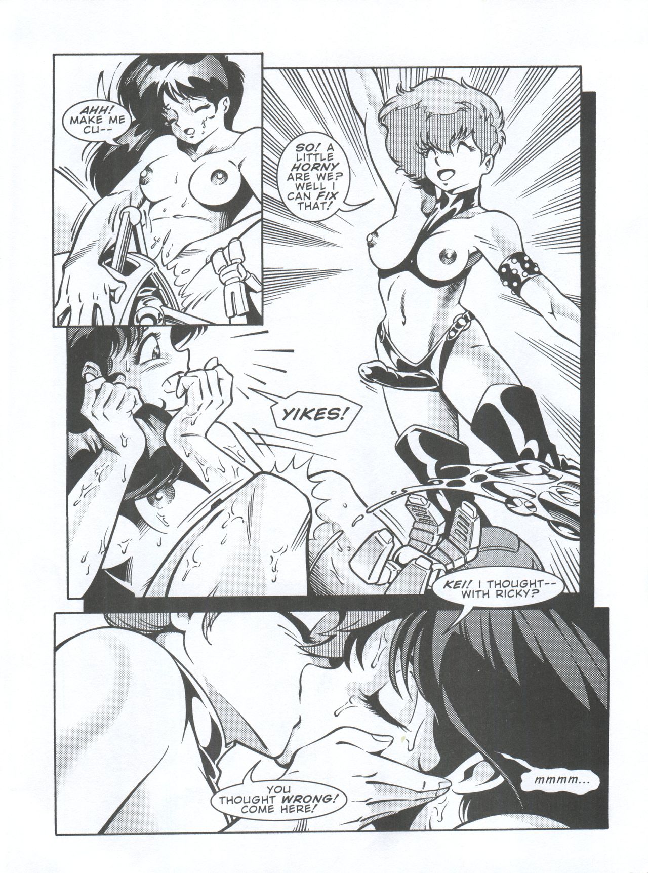 [Sukebe 1/3] Nostalgia (Dirty Pair) [English] page 13 full