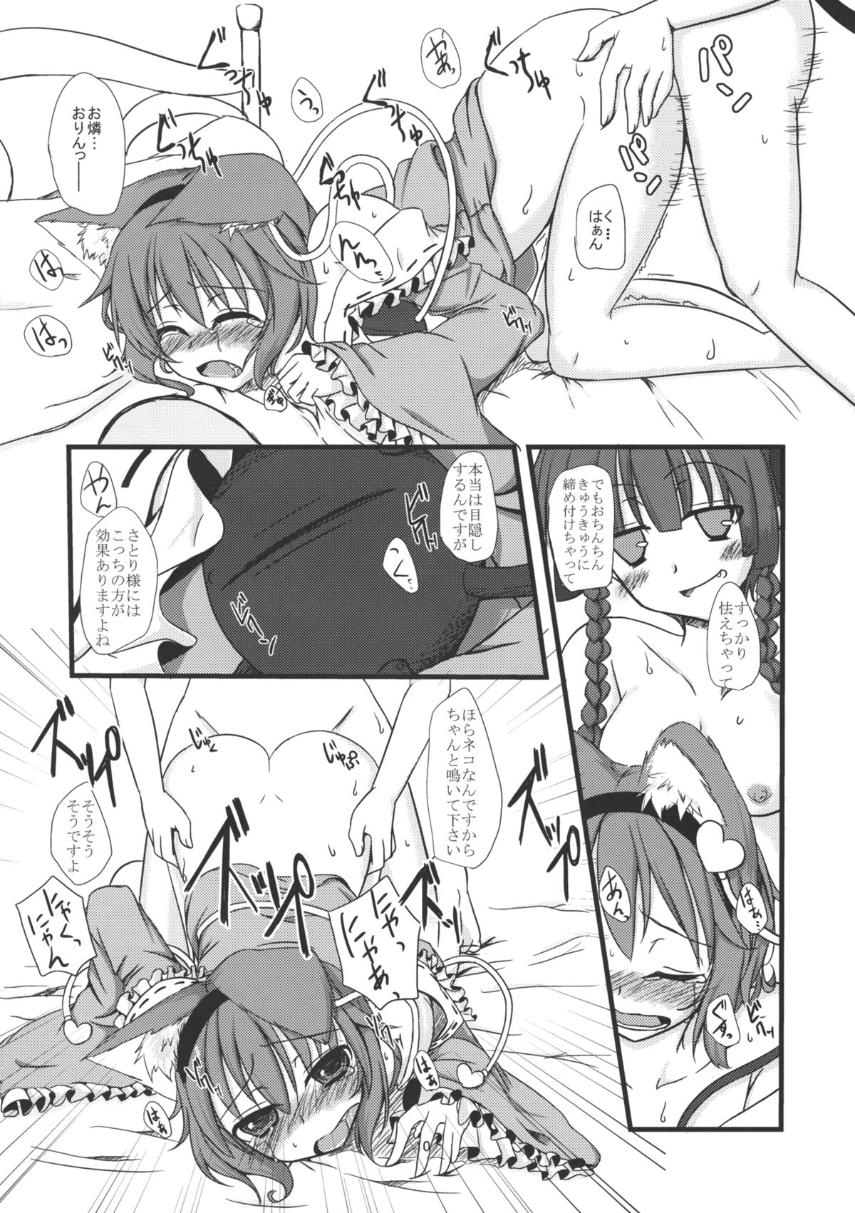 (Reitaisai 7) [Giniro Noel (Yuma)] Nyatori-sama no Shitukekata (Touhou Project) page 11 full